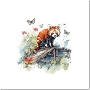 Red Panda Posters and Art